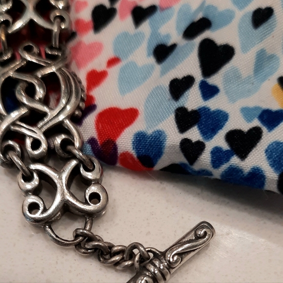 Brighton ROSARITA Toggle Clasp Watch. So Beautiful!! 🌸 - Picture 3 of 5